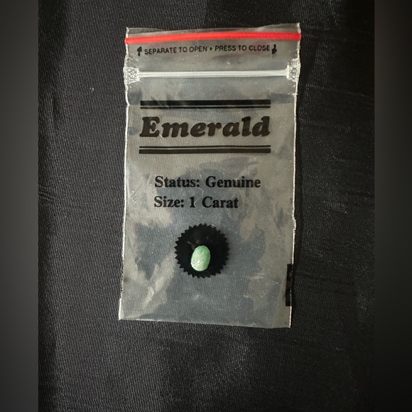 Vintage Publicity Sweepstakes Black Star of India and 2 Emeralds - Picture 2 of 9